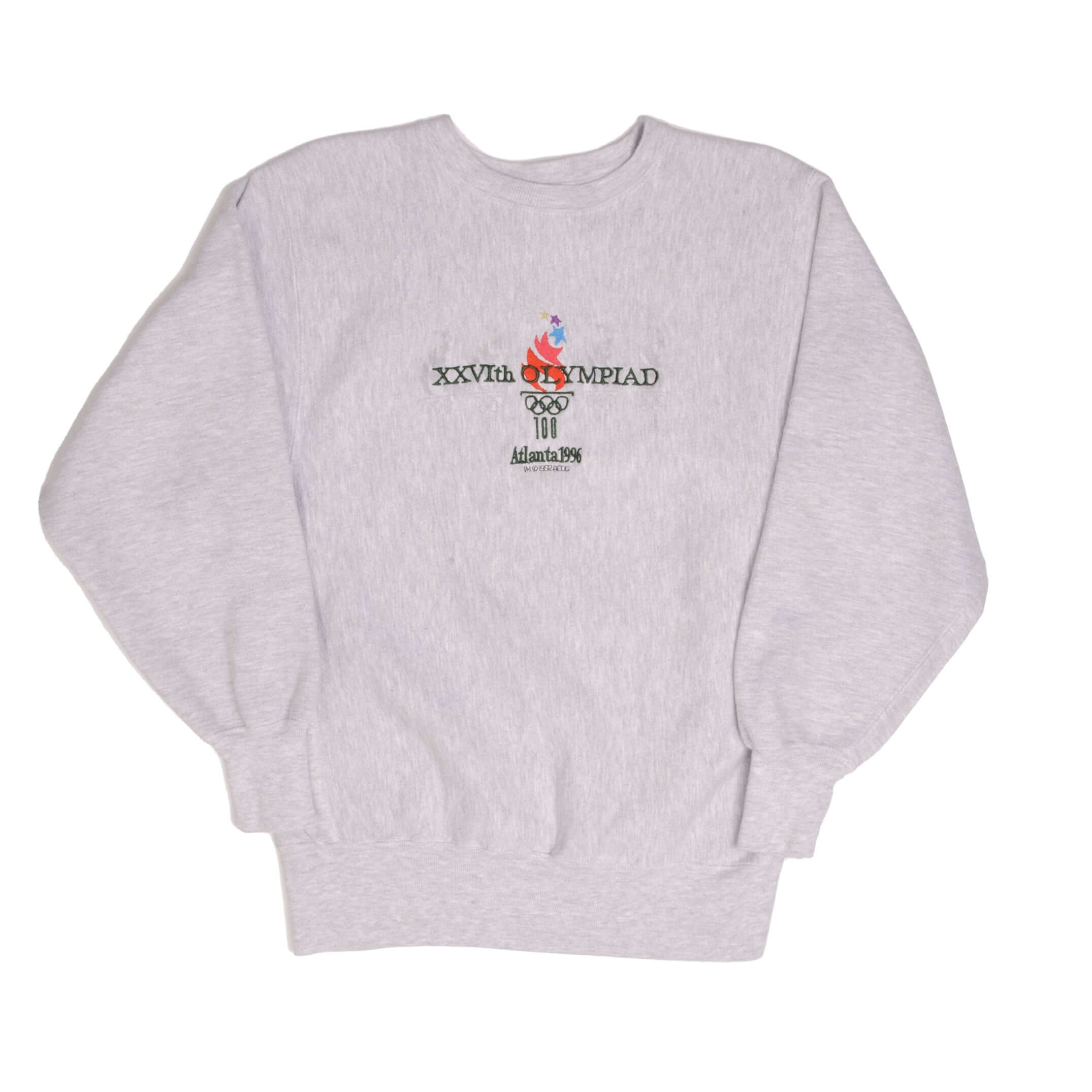 Vintage Champion Reverse Weave Olympic Games Atlanta 1996 Sweatshirt Size Large Made In USA