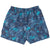 Vintage Nike Swoosh Blue Leaf Print Swimming Shorts Trunk 1990S Size Medium