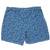 Vintage Nike Swoosh Blue Monogram Swimming Shorts Trunk 1990S Size XL