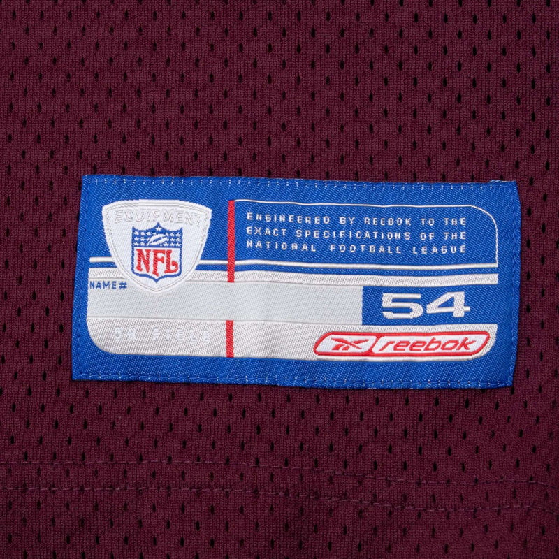 Vintage Nfl Washington Redskins #24 70Th Anniversary Reebok Jersey 2002 Size 54