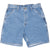 Vintage Carhartt Denim Blue Carpenter Shorts B29STW 2011 Size 34 Deadstock