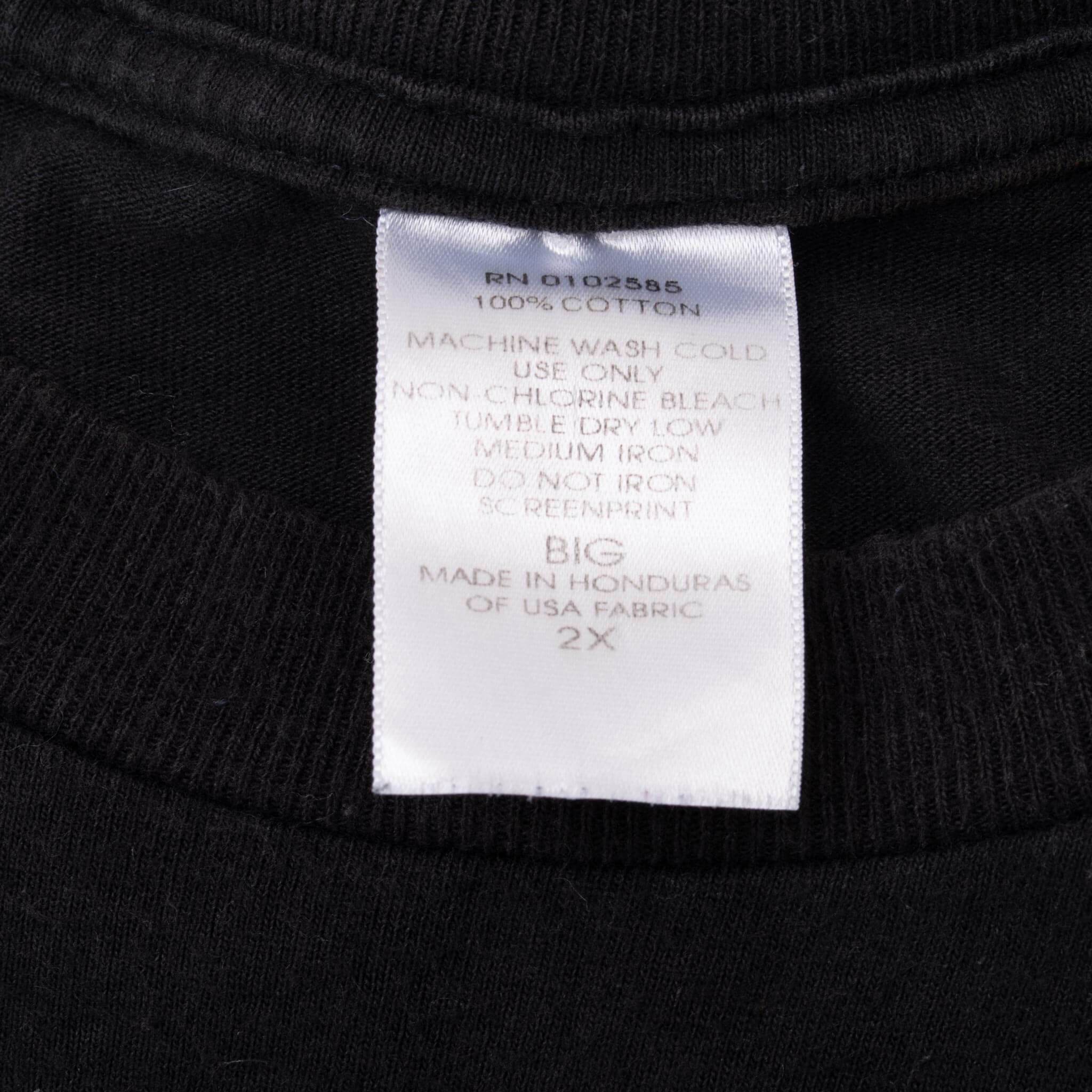 Vintage Led Zepplin 2001 Black Tee Shirt Size 2XL