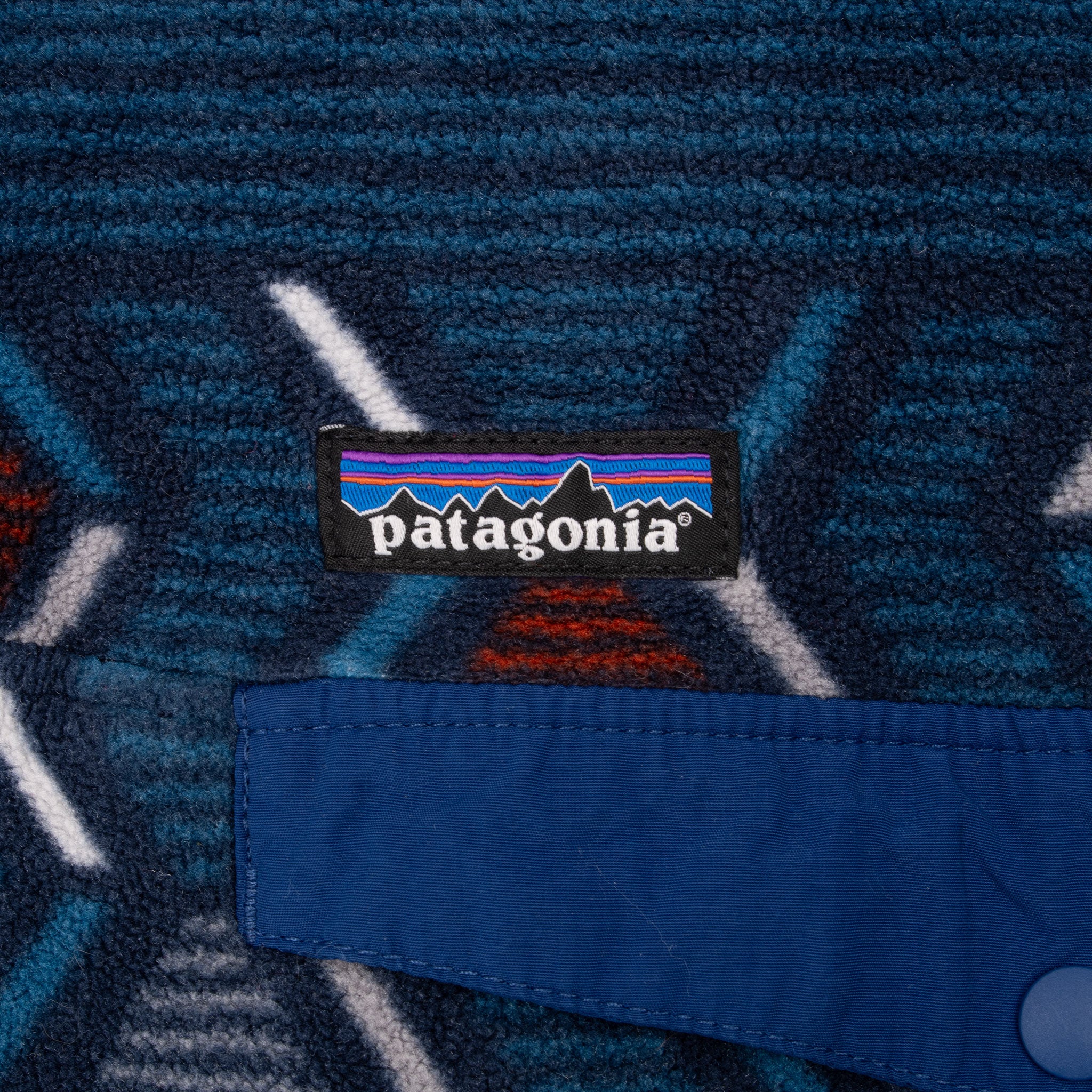 Vintage Patagonia Snap T Aztek Synchilla Pullover Fleece Jacket 2000S Size Medium