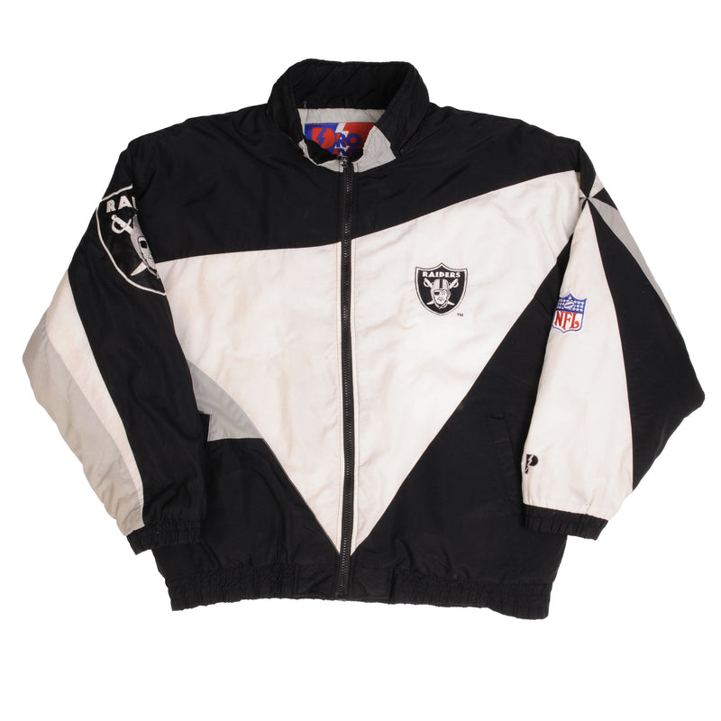 Vintage Starter NFL Raiders Pro Player Jacket 1990S Size XL Made In USA
