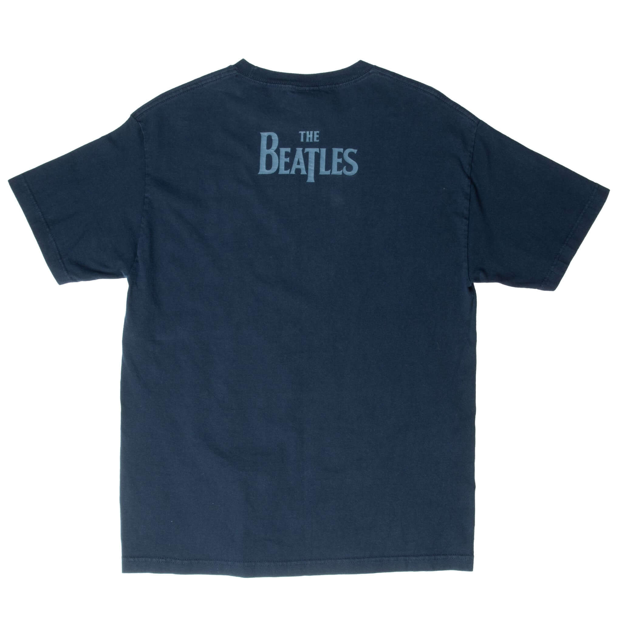 Vintage The Beatles 2005 Blue Tee Shirt Size Large