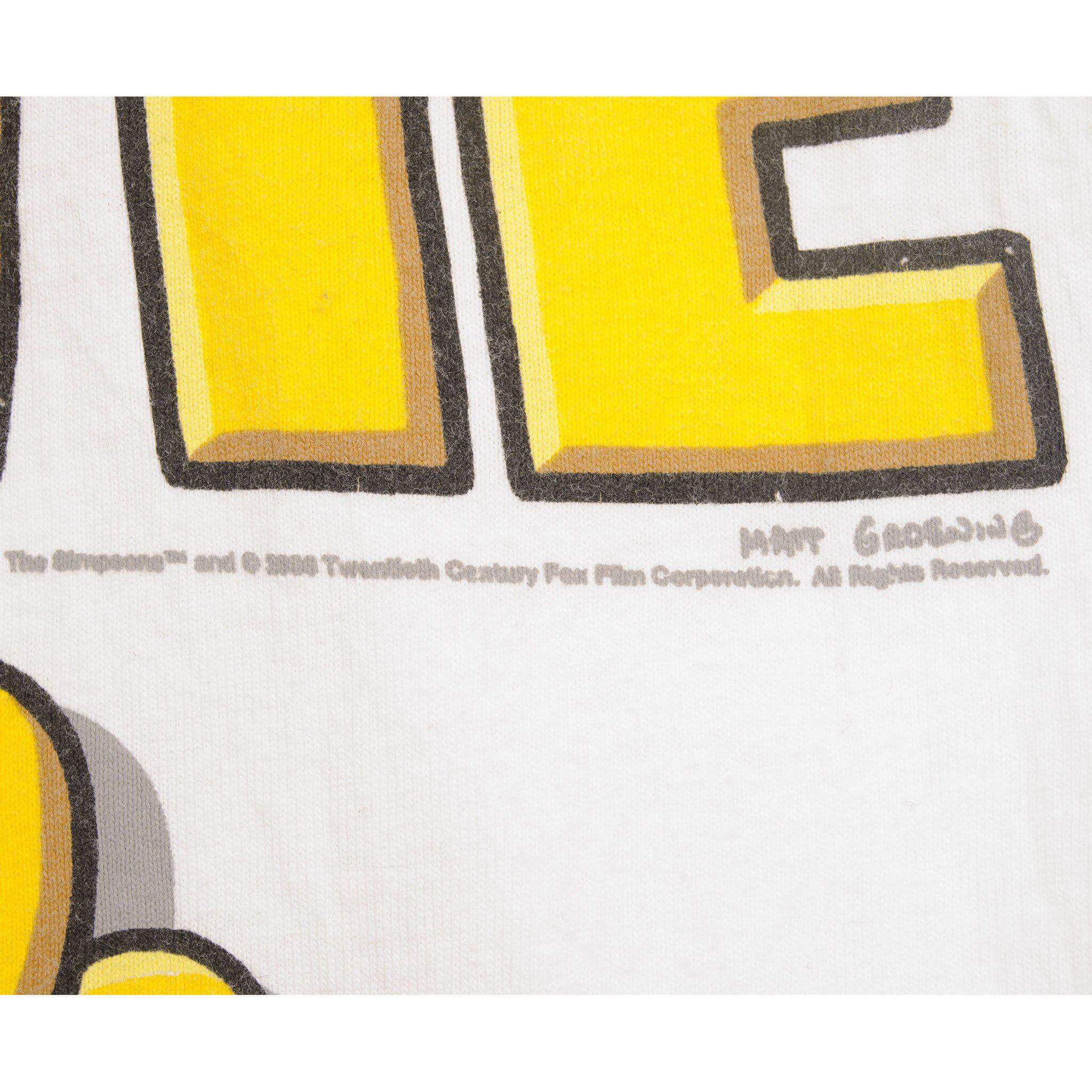 VINTAGE THE SIMPSONS MOVIE TEE SHIRT SIZE LARGE