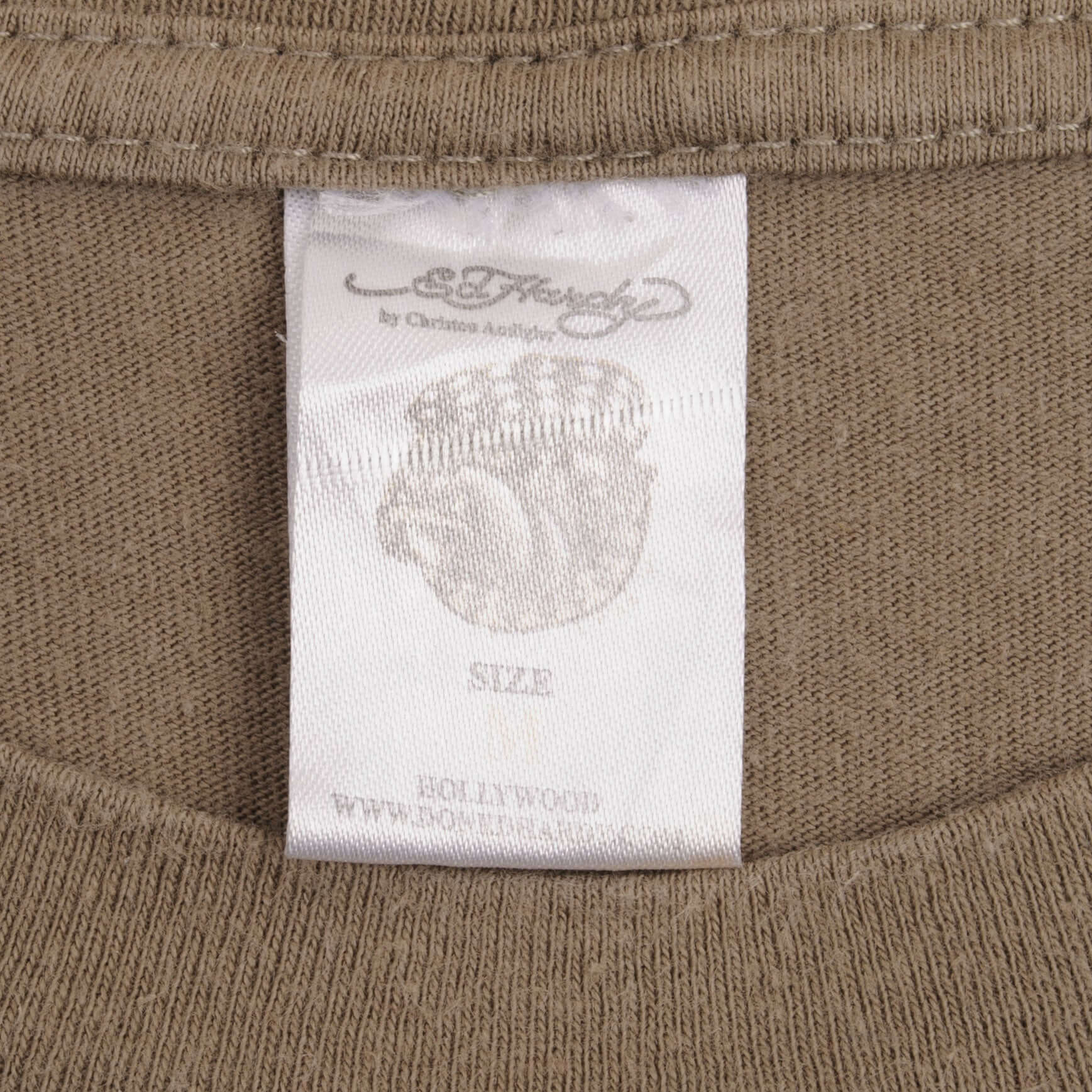 Vintage Ed Hardy By Christian Audigier Skull Tee Shirt 2000S Size Medium