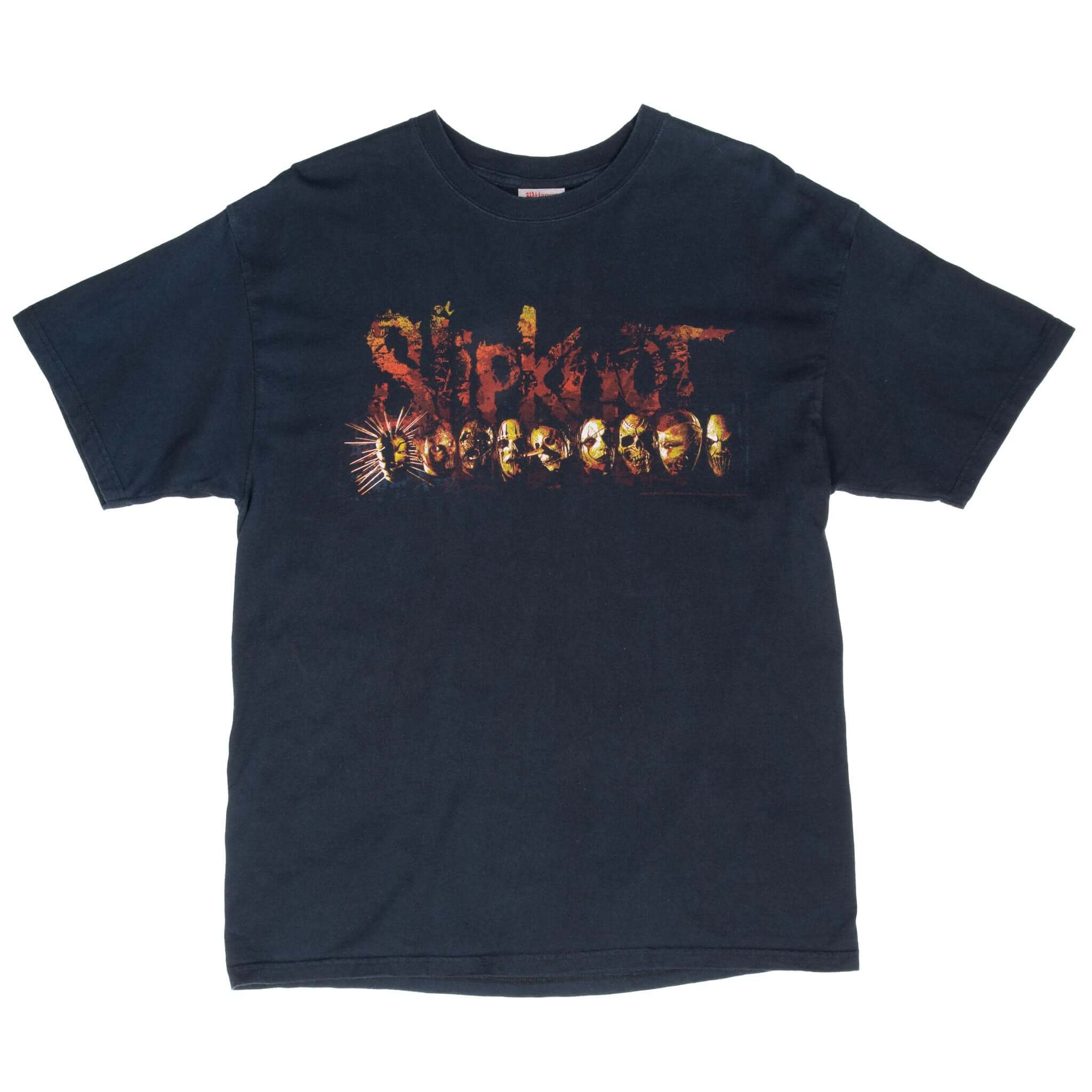 Vintage Slipknot 2006 Black Tee Shirt Size Large