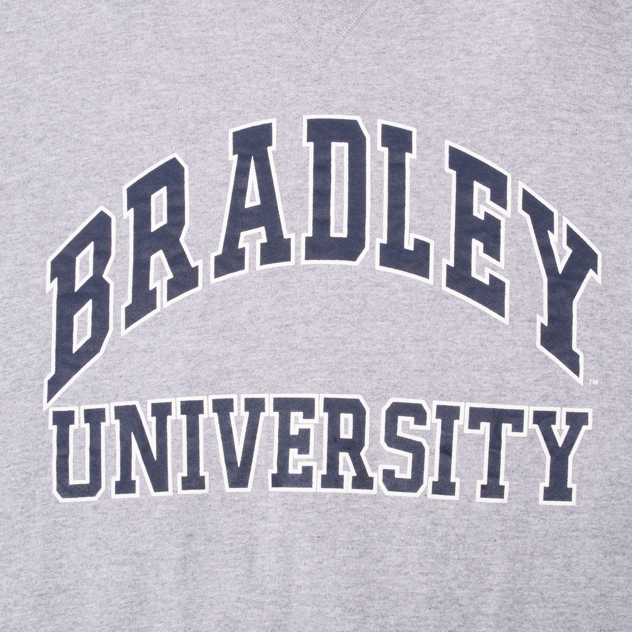 VINTAGE BRADLEY UNIVERSITY SWEATSHIRT 1990S SIZE 2XL MADE IN USA