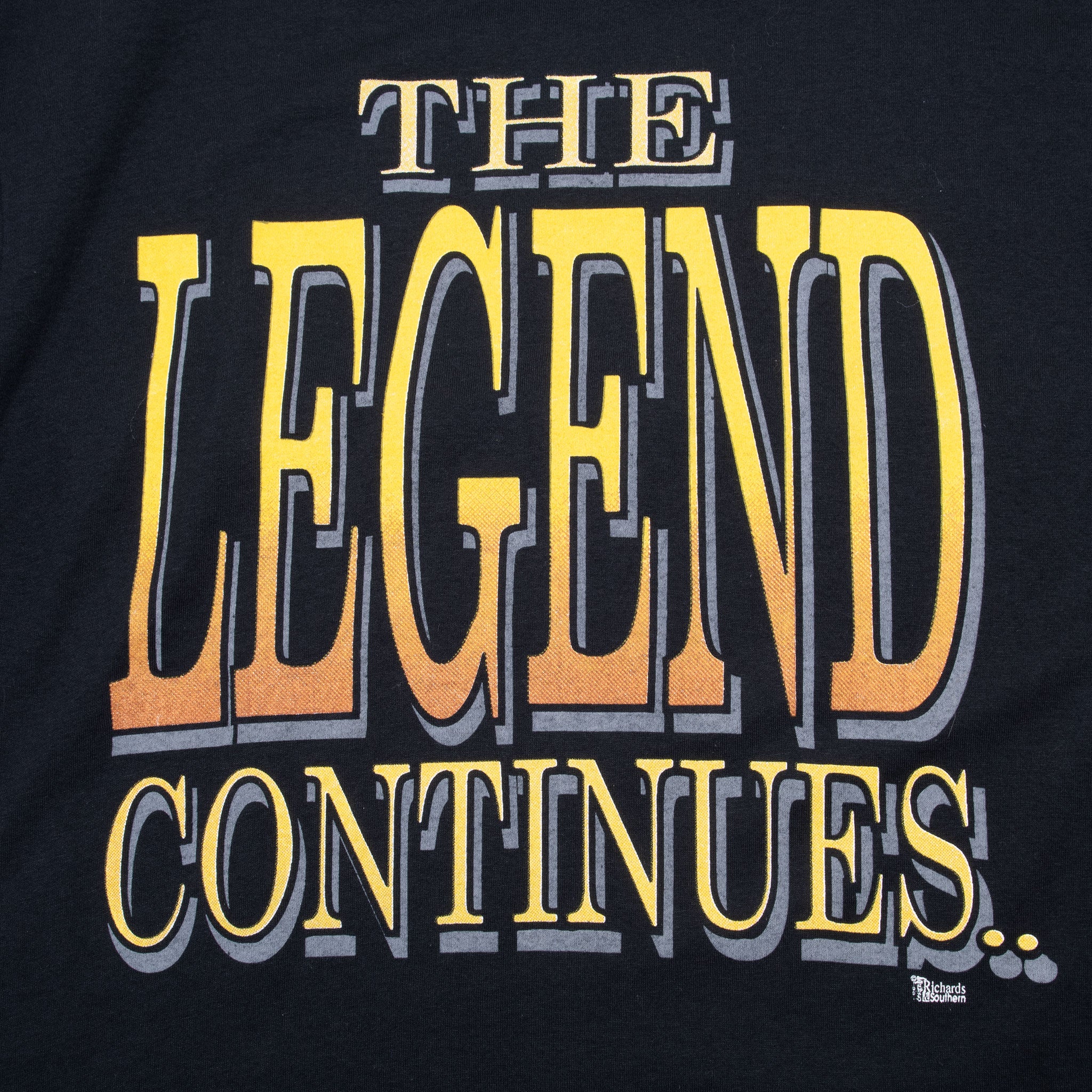 Vintage Merle Haggard The Legend Continues Tee Shirt 1991 Size Medium Made In Usa With Single Stitch Sleeves