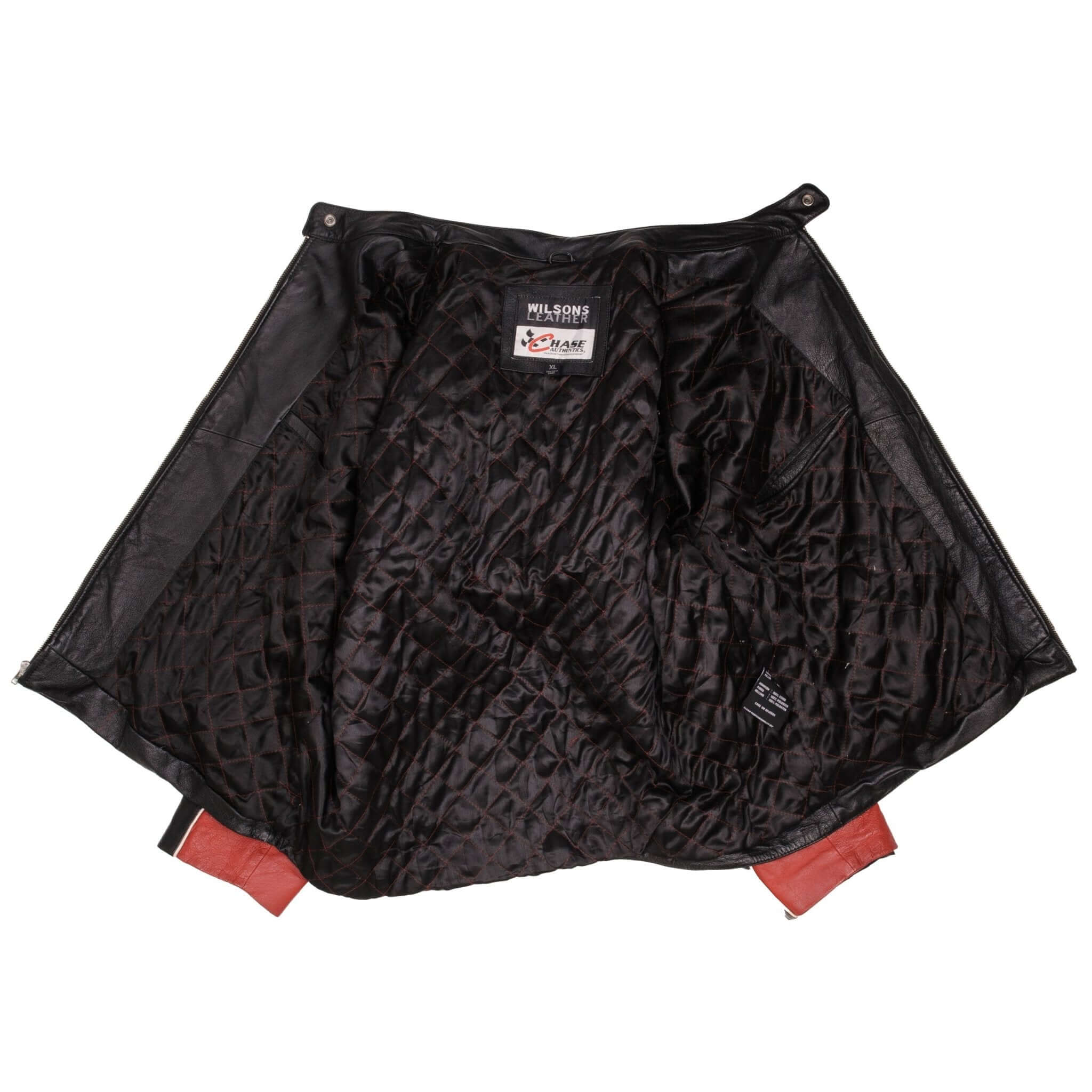 Vintage Nascar Carl Edwards #99 Leather Jacket 2000S Size XL