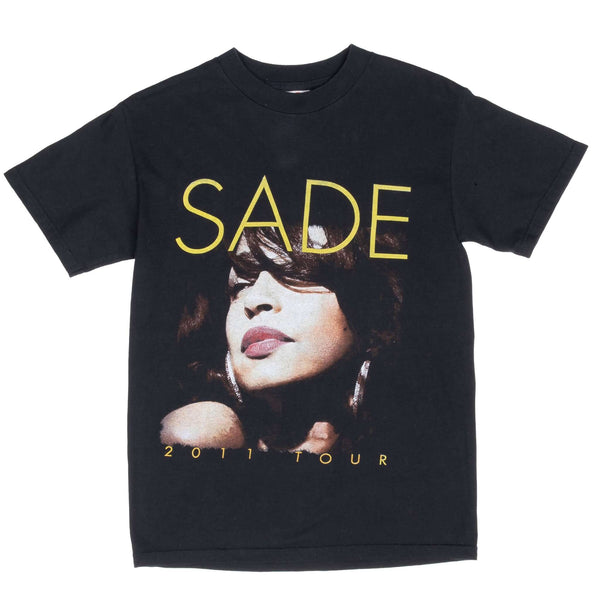 Vintage Sade 2011 Tour Black Tee Shirt Size Small