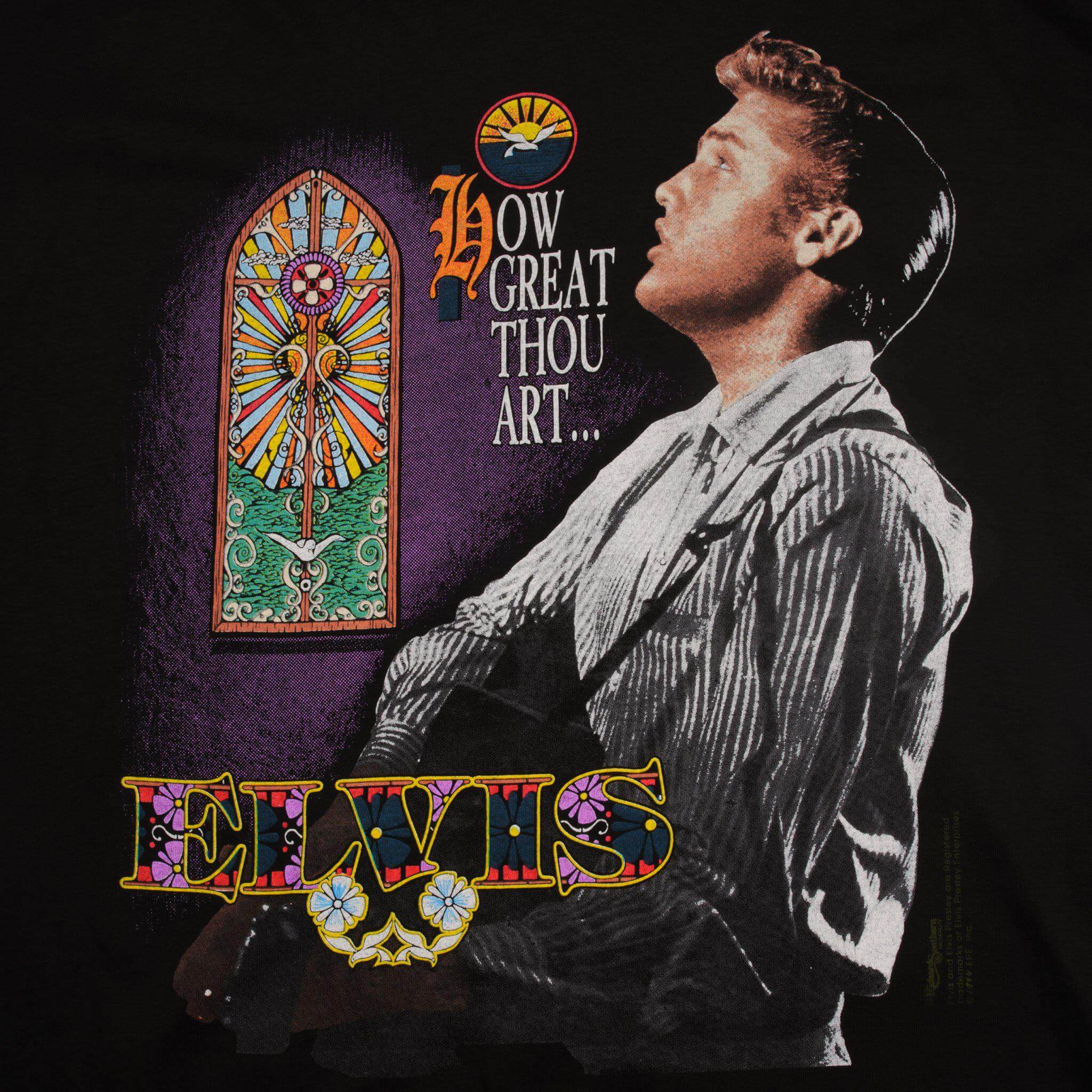 VINTAGE ELVIS PRESLEY TEE SHIRT 1994 SIZE 2XL MADE IN USA