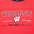 VINTAGE NCAA WISCONSIN MADISON BADGERS EMBROIDERED SWEATSHIRT 1990S 2XL
