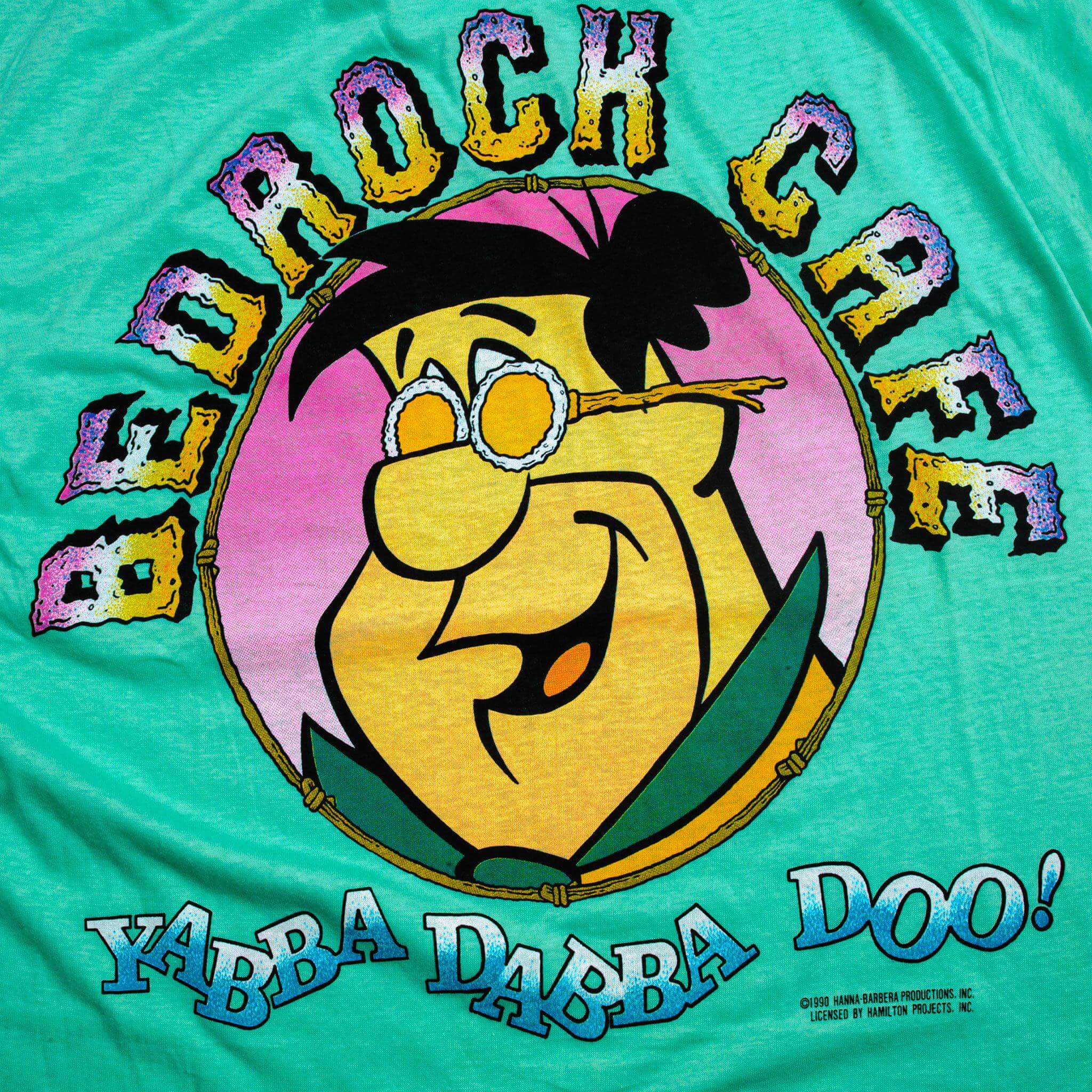 VINTAGE THE FLINTSTONES TEE SHIRT 1990 SIZE LARGE MADE IN USA DEADSTOCK