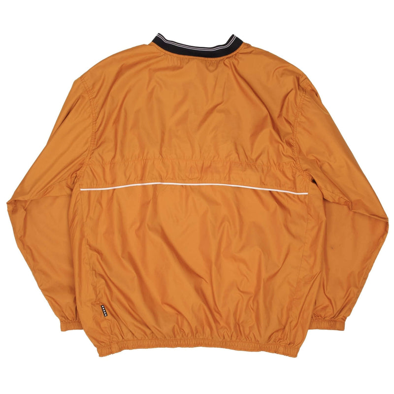 Vintage Nike Windbreaker Pullover Orange Jacket 1990S Size XL