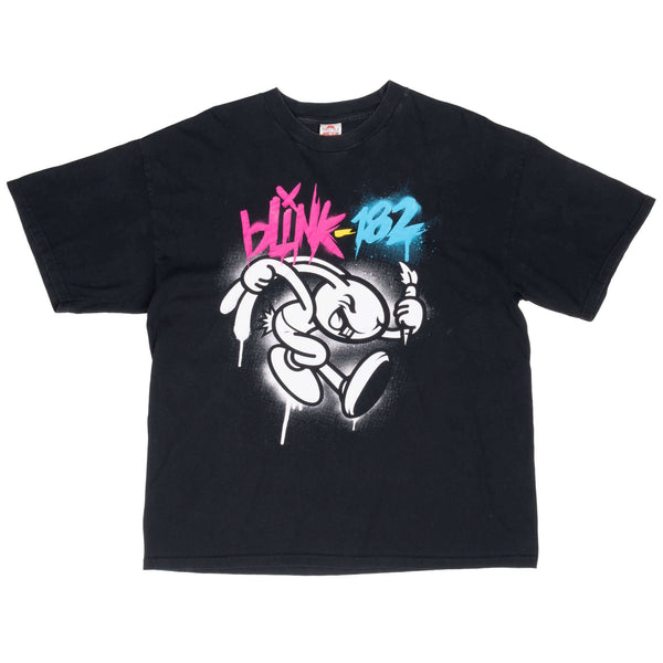 Vintage Blink 182 Honda Civic Tour 2011 Black Tee Shirt Size XL