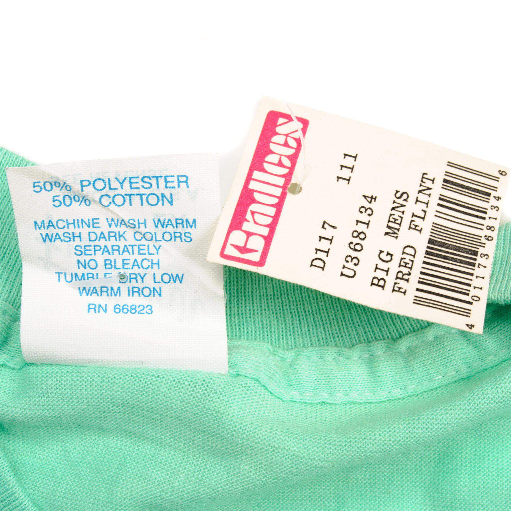 VINTAGE THE FLINTSTONES TEE SHIRT 1990 SIZE LARGE MADE IN USA DEADSTOCK