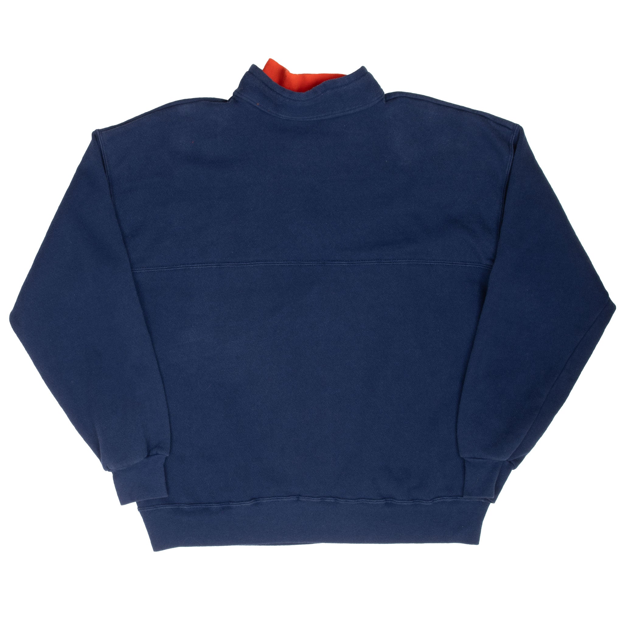 Vintage Ncaa Bsu Quarter Zip Sweatshirt 1990S Size Large