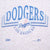 Vintage Mlb Los Angeles Dodgers Tee Shirt 1992 Size XL Made In Usa With Single Stitch Sleeves
