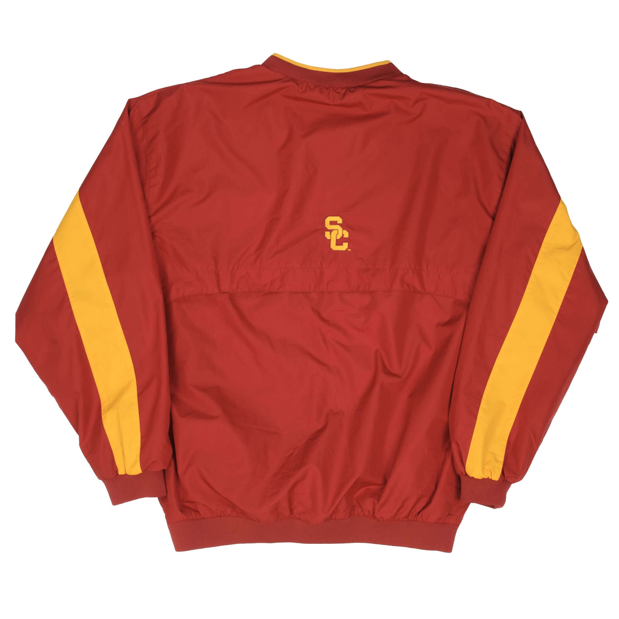 Vintage Nike USC Trojan Windbreaker Pullover Jacket 1990S Size Medium