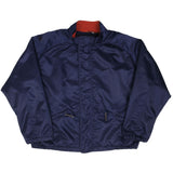 Vintage Nike Windbreaker Polyamid Navy Blue Jacket 1990S Size Large