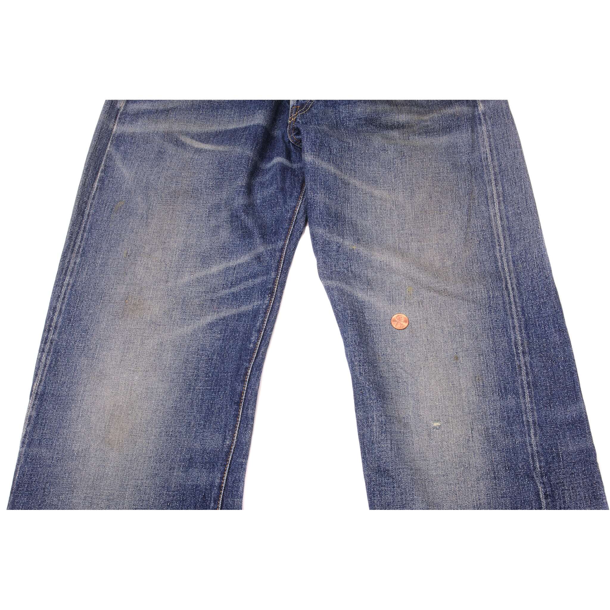 VINTAGE LEVIS BIG E 501XX LVC JEANS INDIGO RIVET SELVEDGE 2000S 32X32 MADEJAPAN