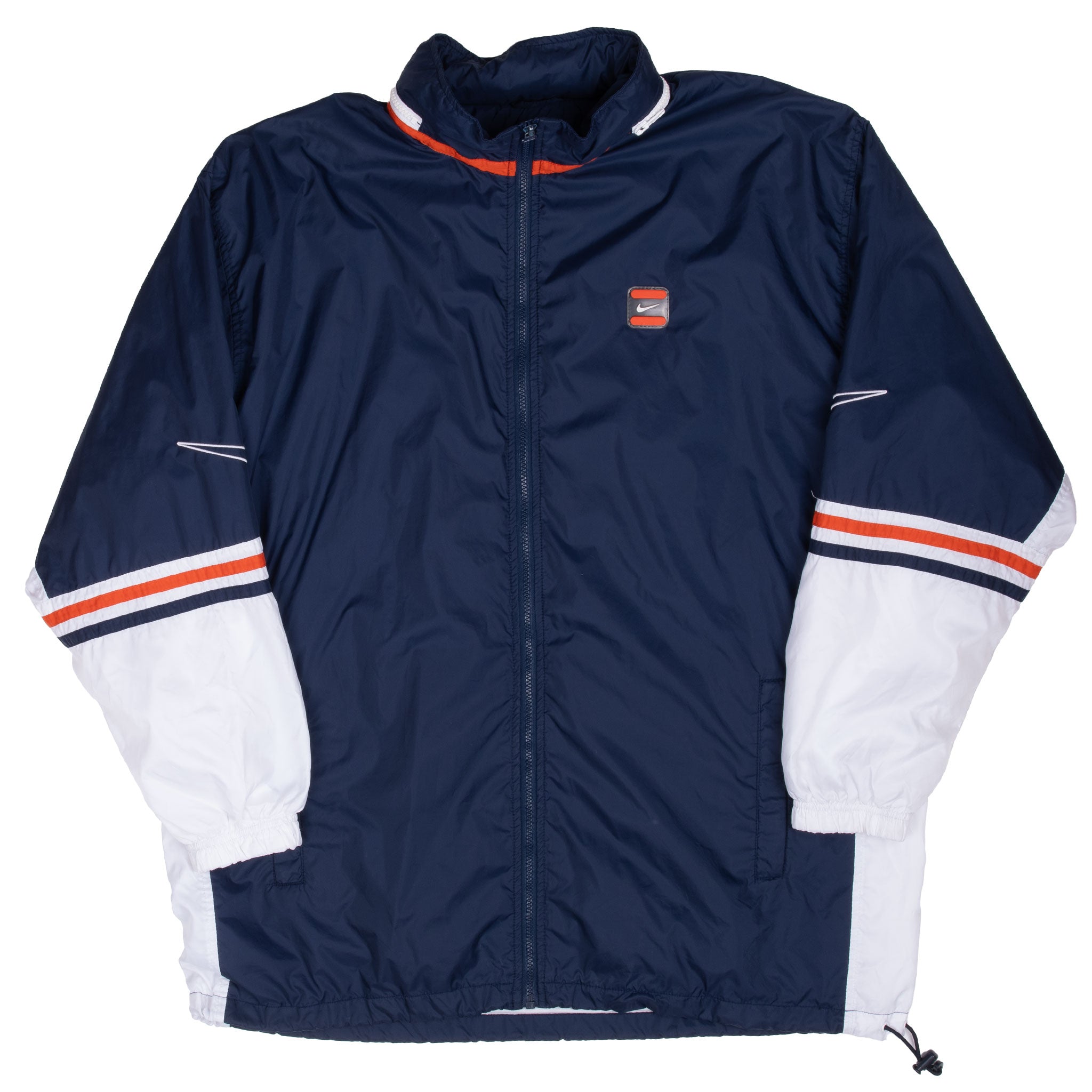 Vintage Nike Blue Windbreaker Windbreaker Jacket 1990S Size XL