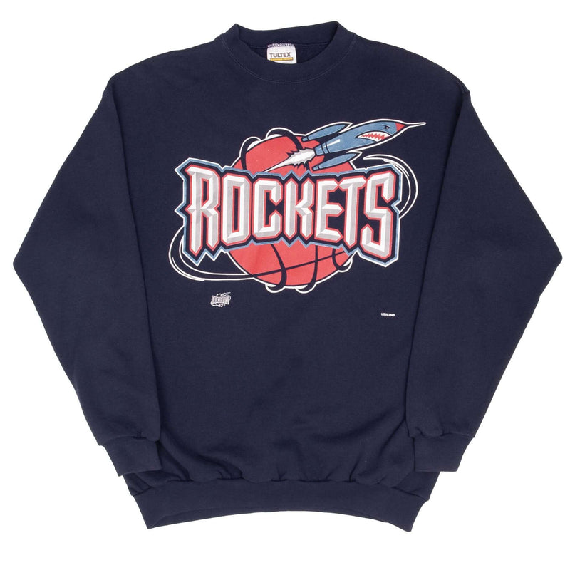 Vintage NBA Houston Rocket Tultex Sweatshirt 1990S Size Large 