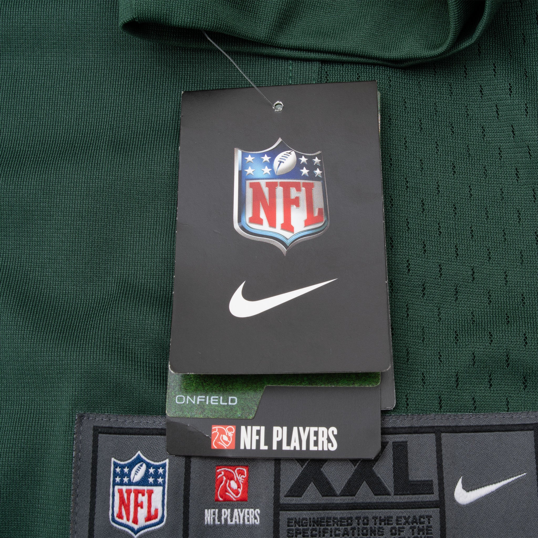 VINTAGE NFL GREEN BAY PACKERS JENNINGS #85 NIKE JERSEY 2XL DEADSTOCK