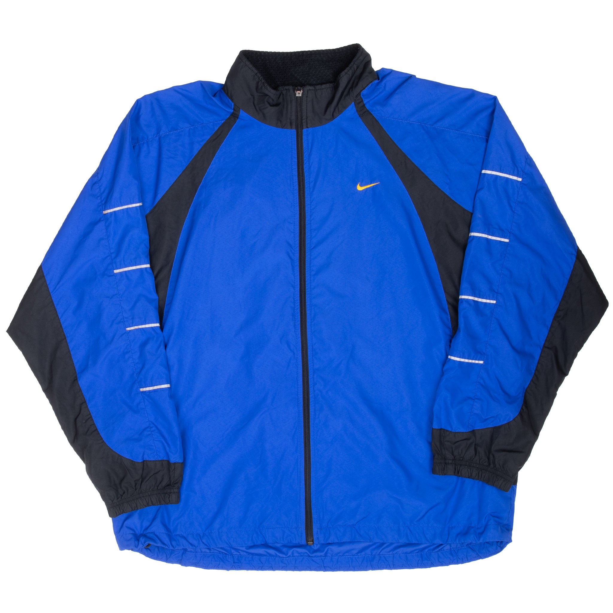 Vintage Nike Blue Windbreaker Jacket 1990S Size XL