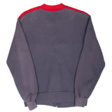 Vintage Nike Grey Red Track Jacket 1980S Size Medium