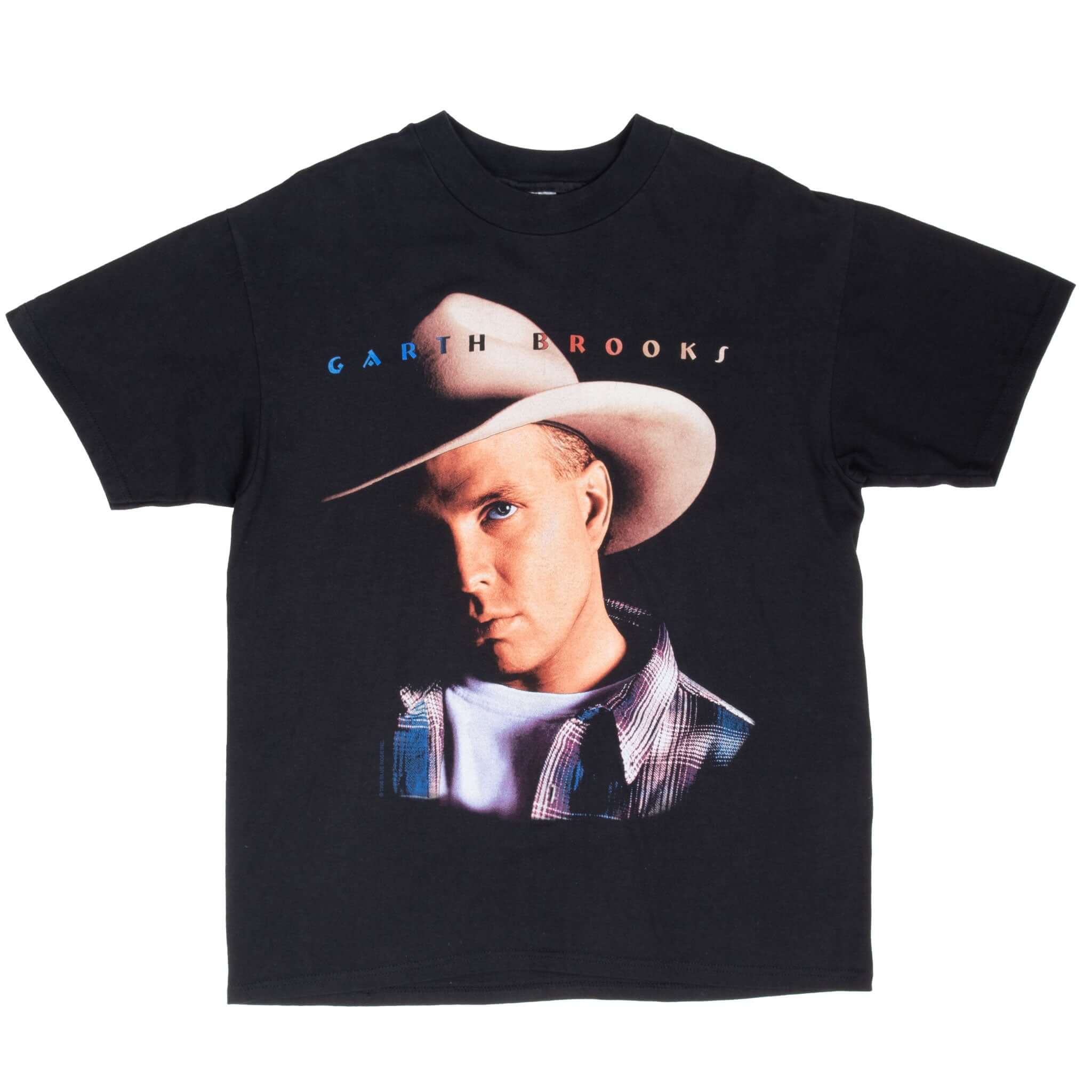 Vintage Garth Brooks 1998 Black Tee Shirt Size Large