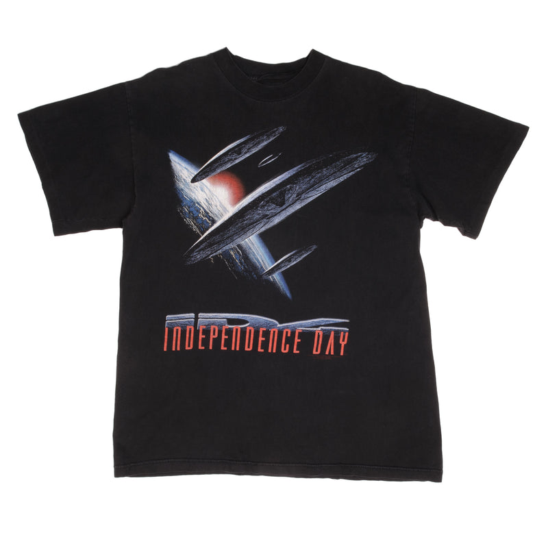 Vintage Independence Day Tee Shirt 1996 Size Large With Single Stitch Sleeves. 