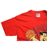 VINTAGE BASKETBALL TEAM  ARKANSAS RAZORBACKS TEE SHIRT 1994 SIZE LARGE MADE IN USA