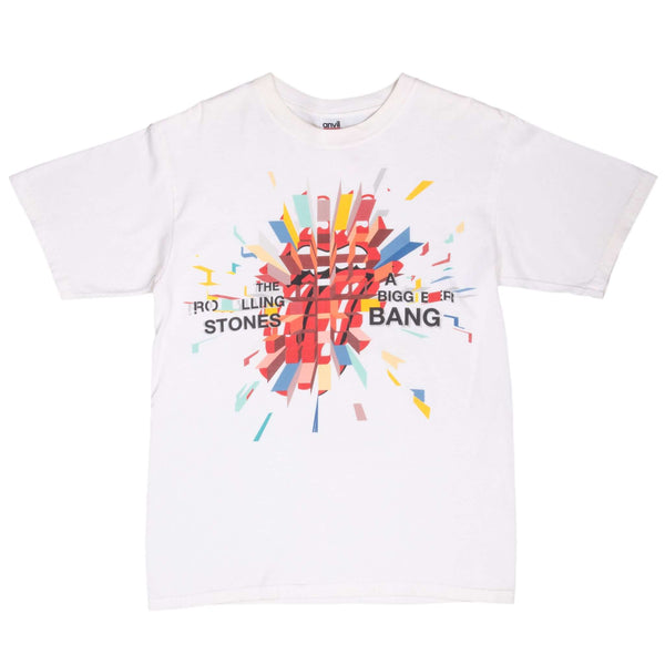 Vintage The Rolling Stones A Bigger Bang World Tour 2006 Tee Shirt Size Medium