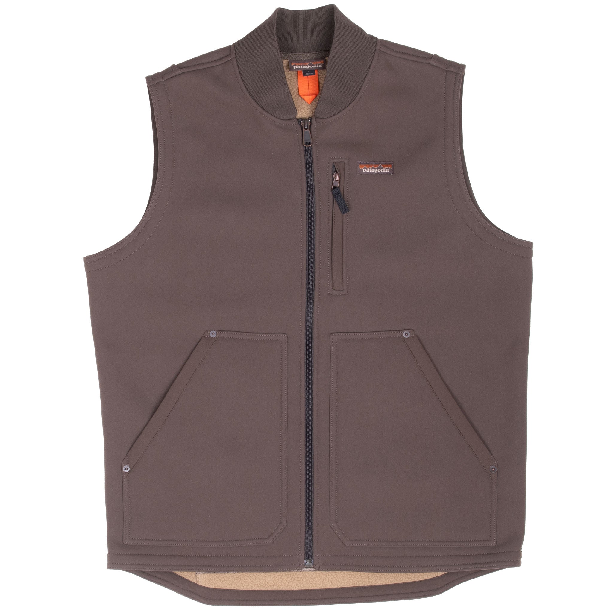 Vintage Patagonia Brown Burly Vest Jacket 2010S Size Large