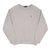 Vintage Polo Ralph Lauren Classic Crewneck Gray Sweatshirt Size Large 1990S
