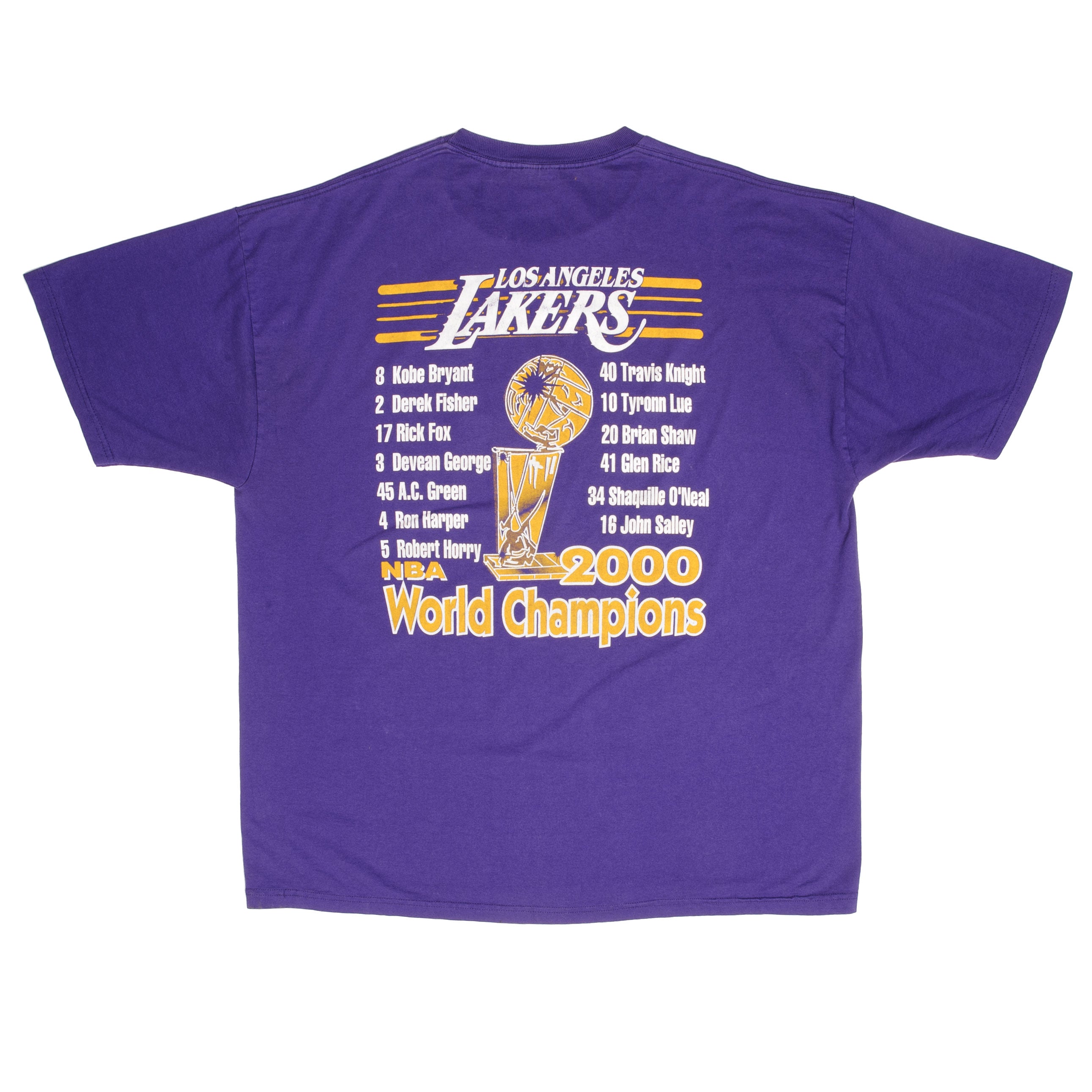 Buy World Champion Los Angeles Lakers 2000 Basketball Shirt For Free  Shipping CUSTOM XMAS PRODUCT COMPANY