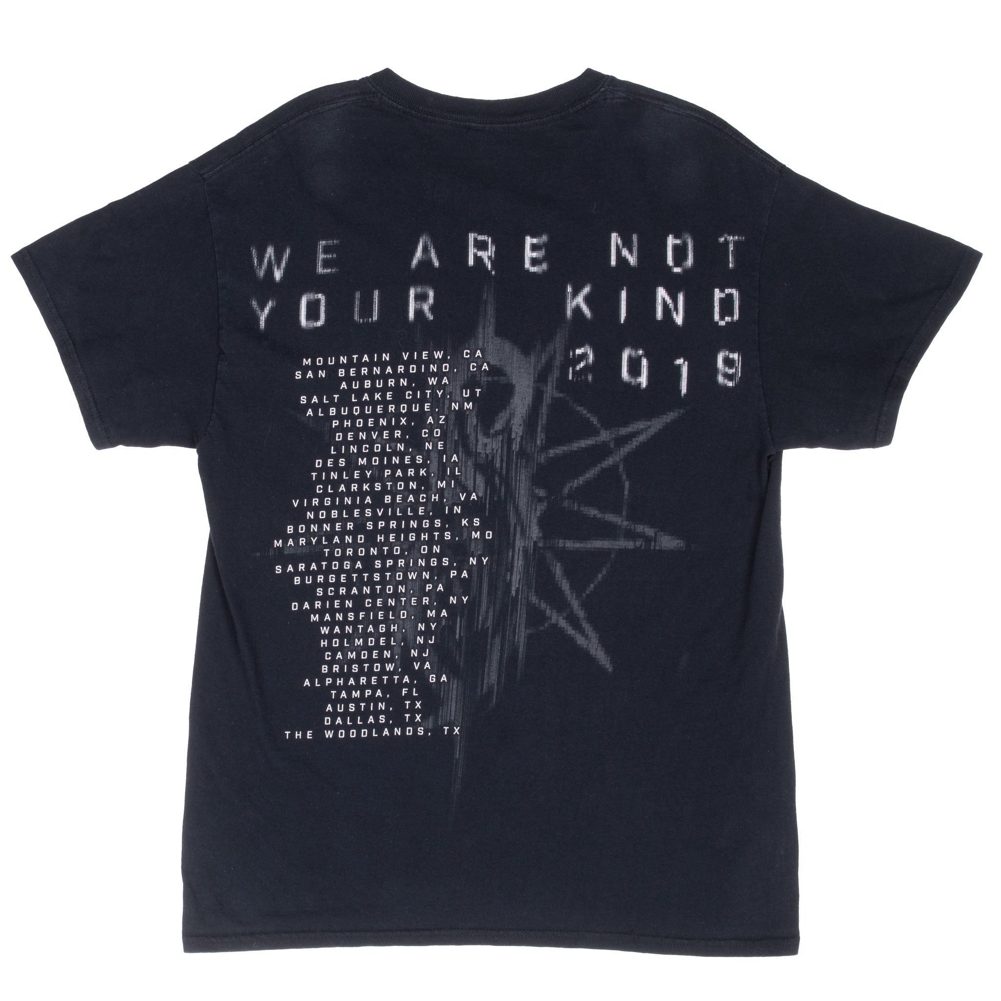 Vintage Slipknot We Are Not Your Kind Tour 2019 Tee Shirt Size Medium