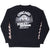 Vintage Harley Davidson Chicago Flames Black Crewneck Sweatshirt 2007 Size XL