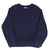 Vintage Polo Ralph Lauren Classic Crewneck Heavyweight Navy Blue Sweatshirt Size Xl 1990S