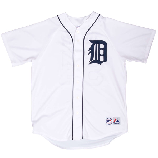 Vintage Mlb Detroit Tigers Zumaya #54 Majestic Jersey 2000S Size Large Made In Usa
