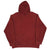 Vintage Nike Middle Swoosh Travis Scott Burgundy Hoodie Sweatshirt 2000S Size XL
