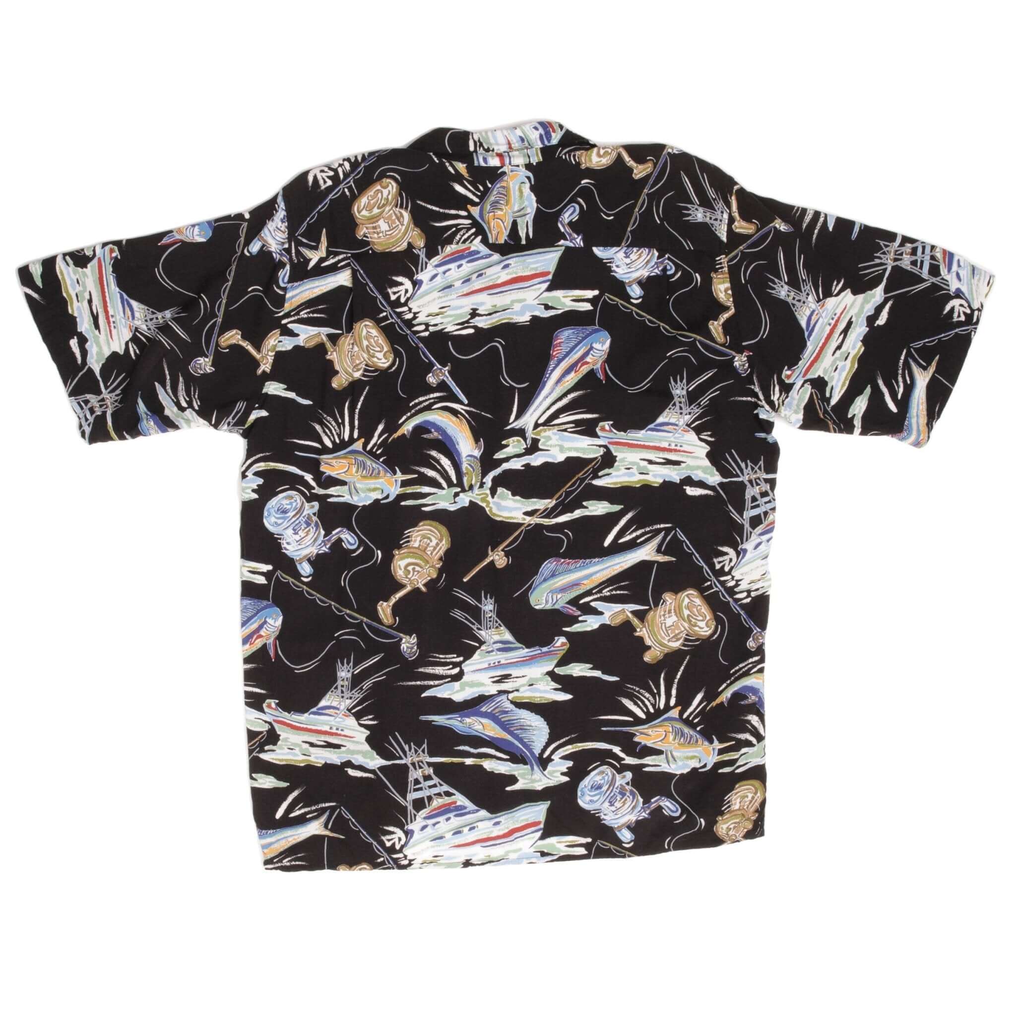 Vintage Reyn Spooner Hawaiian Shirt Size Medium 1990S Made In Hawaii