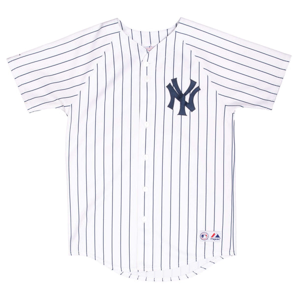 Vintage Mlb New York Yankees Rodriguez #13 Majestic Jersey 2000S Size Medium Made In Usa