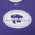 VINTAGE NCAA NIKE CENTER SWOOSH KANSAS STATE RINGER PURPLE TEE SHIRT 1990S LARGE