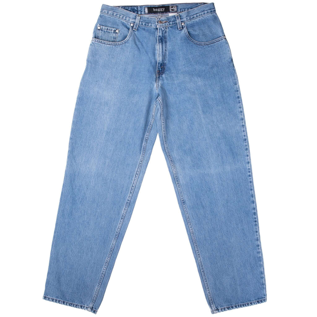 Vintage Levis Baggy Silver Tab Indigo Jeans 2000S Size 34X34

Back Button #977