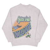 Vintage NCAA Notre Dame University Fighting Irish Sweatshirt 1990S Large Made In USA