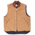 VINTAGE CARHARTT BROWN QUILT LINED VEST JACKET V02211 2015 LARGE
